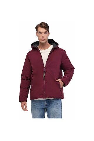 Lumberjack Ml Lucas Coat 1n55 5pr Bordo Erkek Mont Bordo-sıyah