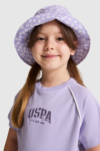 U.S. Polo Assn. Kız Çocuk Lila Pijama Takım 50326607-vr034
