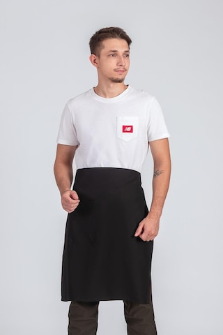 Erkek Belden Bağlamalı Barista Şef Mutfak Önlüğü Siyah