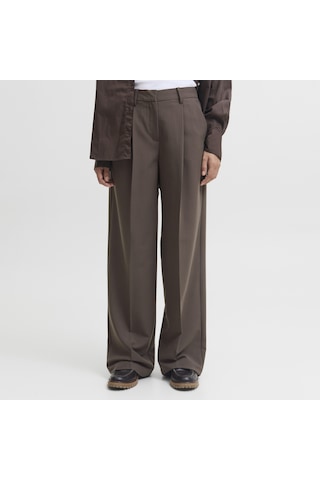Jack & Jones Kadin Yüksek Bel Dokuma Pantolon - Ellis - 12248958 Bracken