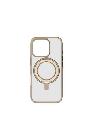 Momax Roller CaseForm Apple Uyumlu iPhone 16 Pro Magsafe Kılıf Altın