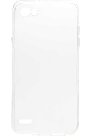LG Uyumlu Q6 Kılıf Zore Şeffaf Ince Ve Süper Silikon Kılıf Renksiz