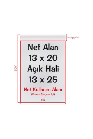 CarpCorn ﻿Şeffaf Bantlı Yapışkanlı Jelatin Poşet 13 x 20 + 5 CM - 13 x 25 CM 100 Adet