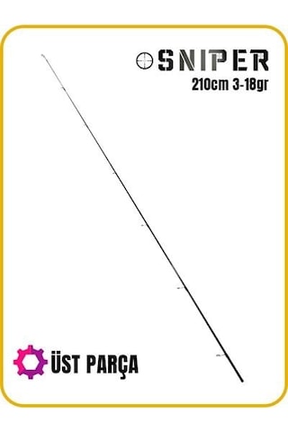 Fujin Sniper 210cm 3-18gr Üst Parça Std Fujin Sniper 210cm 3-18gr Üst Parça Std