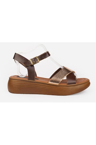 Kuum London Orthopedix K8409 Hakiki Deri Kadın Sandalet 001