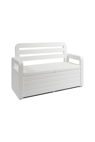 Panchina Forever Spring Beyaz Sandıklı Bahçe Bankı