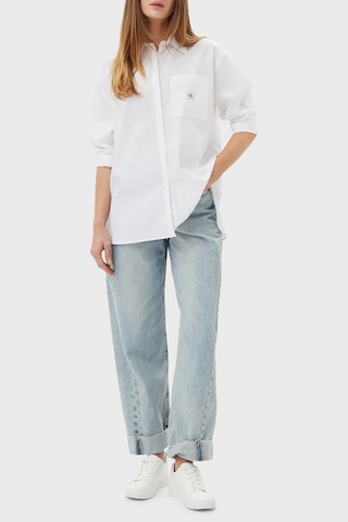 Calvin Klein Bayan Gömlek Lv047c143g Yaa Beyaz Beyaz