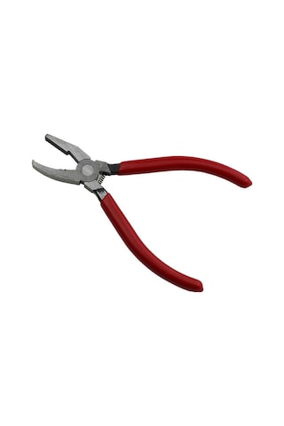 Youmex Cam Kenar Düzenleme Aleti: 8 İnç Profesyonel Cam Pensi, Kırma Ve Kenar Tazeleme İçin, Kırmızı Saplı Dayanıklı Cam Uygulamaları Araçları