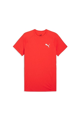 Puma Evostripe Tee Erkek Günlük Tişört 68169718 Kırmızı 68169718 Kırmızı
