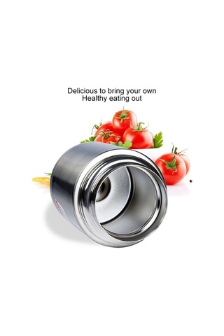 Novahub Jiadabao Paslanmaz Çelik Vakum Yalıtımlı Kaynatma Tencere, 1200ml, Taşınabilir Pirinç Tencere Çok Renkli