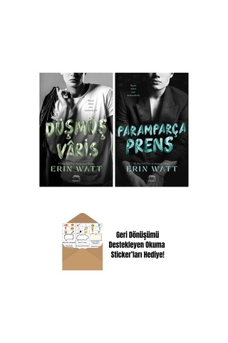 Lekeli Taç Royal Serisi 4. Kitap + Paramparça Prens Royal Serisi 2. Kitap