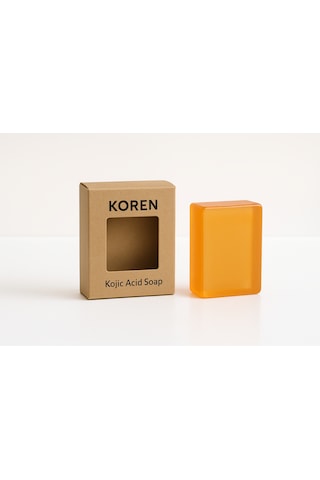 Kojik Asit - Zerdeçal Sabunu 100g Aydınlatıcı & Arındırıcı Etki Yoğun Köpük & Peeling Fresh