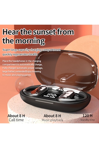 Leezsing Beyaz Q28 Bt 5.3 Kulaklık - 10 Saat Müzik Süresi, 400mah Şarj Kutusu, Full-range Hoparlör