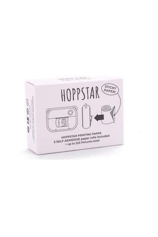 Hoppstar Model Hoppstar Yedek Kağıt, 3 Rulo Kendinden Yapışkanlı Kağıt