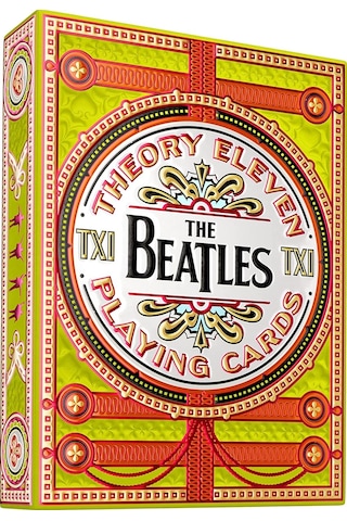 Theory11 The Beatles Green Oyun Kağıdı Kartı Kartları Destesi Koleksiyonluk