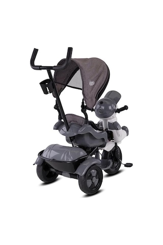 Babyhope Yupi Triycle Üç Tekerlikli Bisiklet Gri 03012560