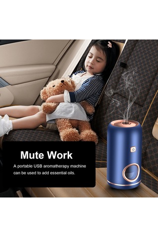 Vkemall 45ml Usb Akıllı Aromaterapi Cihazı - Ev Ve Araç İçin Sessiz Uygulama Yağ Dağıtıcı - Yeşil