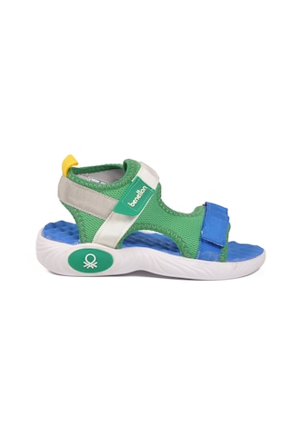 United Colors of Benetton Yeşil Cırtlı Hafif Erkek Çocuk Spor Sandalet Bn-1406 P