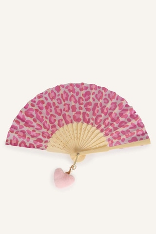 Defacto Leopar Desenli Pembe Yelpaze Kız Çocuk H4593a826smpn101 Pembe-pn101