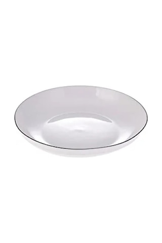 20 Cm Porselen Çukur Tabak 124-Pembe