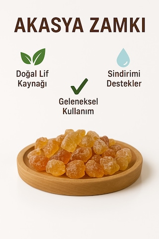 Sultanbahçe Arap Zamkı - Akasya Gamı %100 Doğal Prebiyotik Ve Lif Kaynağı