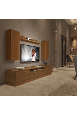 Decoraktiv Trendstyle 5220d Slm Tv Ünitesi Tv Sehpası Ceviz
