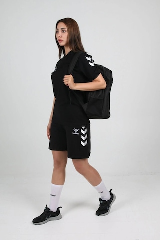 Hummel Armin Pamuklu Bebe Yaka Tişört Siyah 4xl Siyah