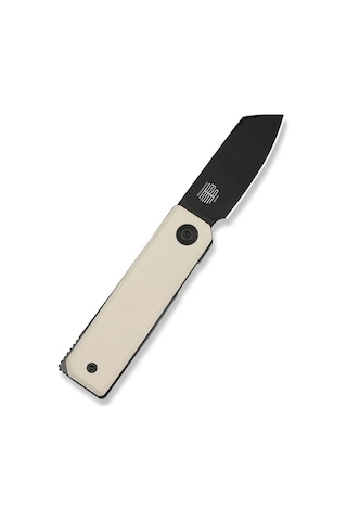 Civivi Kukei Ivory G10 Handle Black Stonewashed Nitro-v Blade Kamp Çakı Beyaz