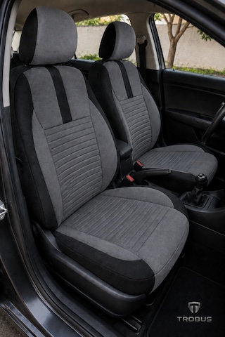 Volkswagen Beetle 2012-2016 Uyumlu Sportline Serisi Füme Siyah Oto Koltuk Kılıfı