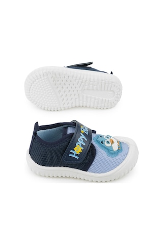 Gezer Yazlık Bebe Erkek Keten Happy Bird Cırt Cırtlı Ayarlanabilir Ayakkabı Ga2ybm.03355.00.2a2.0a Mavi