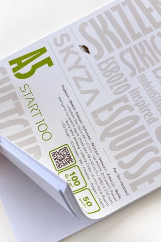 Skyza Start 100 Gr/m² A5 Sketchbook Eskiz Defteri 100 Syf, 50 Yaprak