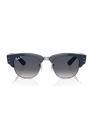 Ray Ban Rb 0316s 136678 53 Mega Clubmaster Polarize Unisex Kare Lacivert Kemik Güneş Gözlüğü