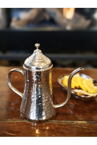Bakır Yağdanlık Otantik Model Gümüş Renk No:1