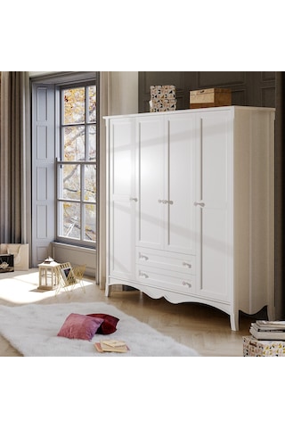 Meltem Kids Dream Genç Odası Dört Kapılı Dolap