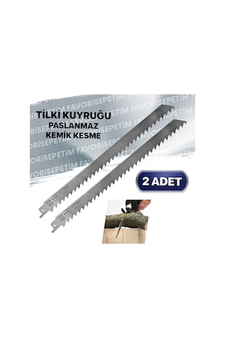 Yüksek Kalite Pürüzsüz Keskin Tilki Kuyruğu Testeresi Kemik Et ,D