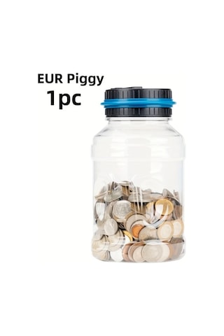 Willowhaven Akıllı Lcd Ekranlı Kumbara - Elektronik Kilitli, Pil İle Çalışan Para Sayma Makinesi, Ev Ofis İçin