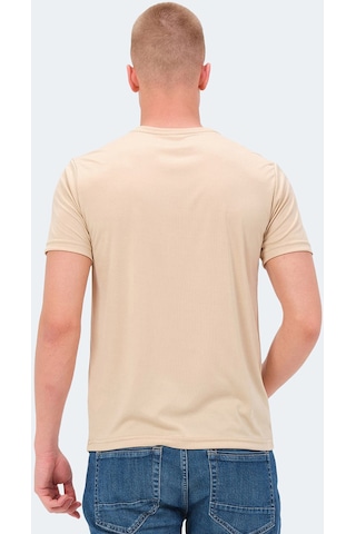 Slazenger NELLE IN Erkek  Bej Tişört