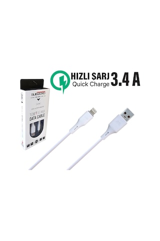 İphone Uyumlu Hızlı Şarj Kablosu 20w 3.4a Usb İphone Hızlı Şarj Kablosu