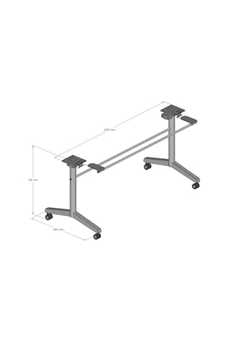 Api Design Katlanabilir Seminer Masası Siyah