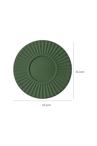 Sones Ev Silikon Isı Yalıtım Matı Mutfak Yüksek Sıcaklığa Dayanıklı Pişirme Yer Matları Beyaz