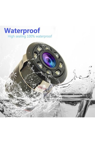 HD 8 Gece Görüş Ledli Geri Görüş Kamerası