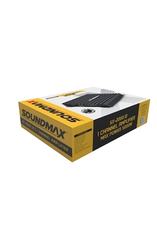 Soundmax Sx-3200.4ab 4000 W 4 Kanal Amplifikatör