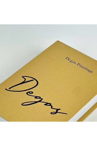 Degas Premium Bez Kaplı Dekoratif Kitap Görünümlü Saklama Kutusu Sarı