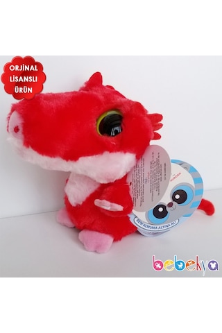 Yoohoo Lisanslı Peluş Kırmızı Ejderha Peluş Oyuncak 20cm