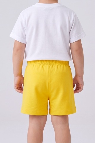 Dmb Kids Kız Bebek Basic Penye Şort Dmb-0439 Sarı