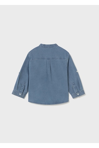 Mayoral Erkek Bebek Uzun Kol Denim Gömlek Lacivert Lacivert