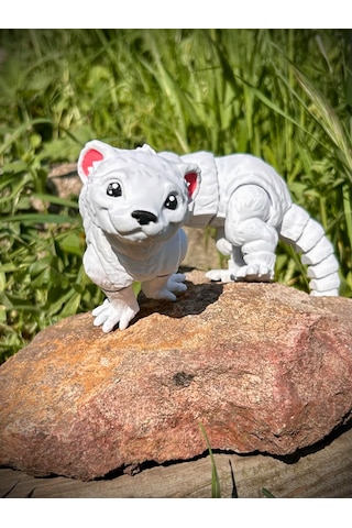 Gelincik Oyuncak 3d Hareketli Organik Vip Model - Büyük Boy