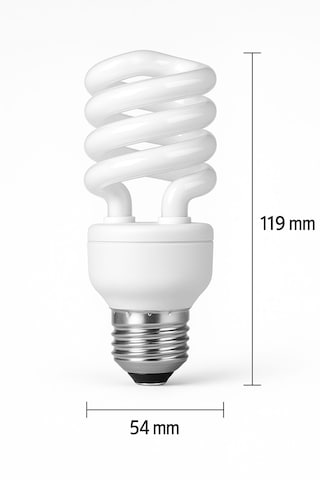 Osram 23w Spiral Tasarruflu Ampul 1600 Lm 6500k Beyaz Işık E27 Duy Enerji Tasarruflu Uzun Ömürlü 1