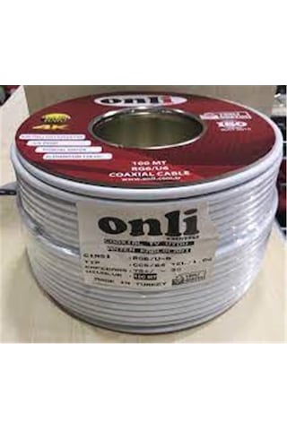 Onli On-9601 Rg6-u6 96 Tel 1,02 Ccs-al 100 Metre Anten Uydu Kablosu