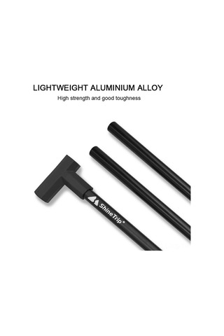 Yunboo Alüminyum Katlanabilir Dış Mekan Aydınlatma Ve Eşya Tutucu Raftı Farklı Boyut Seçenekleri Çok Renkli